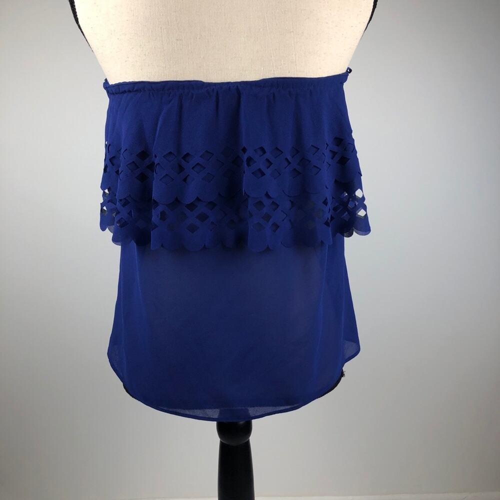 Alythra Ruffle Halter Top size Small - Picture 4 of 10